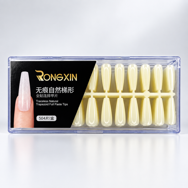 Full Cover Nail Tips – 504 Pcs