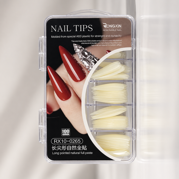 Full Cover Nail Tips 100 Pcs