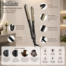 Salon Studio Professional Hair Straightener | She Cosmetics®