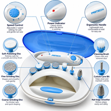 PRITECH Electric Nail Care Kit