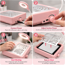 3-in-1 Nail Dust Collector