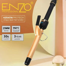 ENZO Pro Signature 25mm Curling Iron EN-9102 | She Cosmetics®