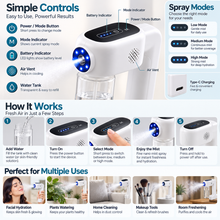 Portable Nano Mist Sprayer 3-Mode