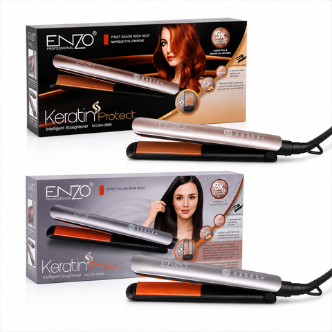 ENZO Professional Keratin Protect Hair Straightener EN-3888 | She Cosmetics®