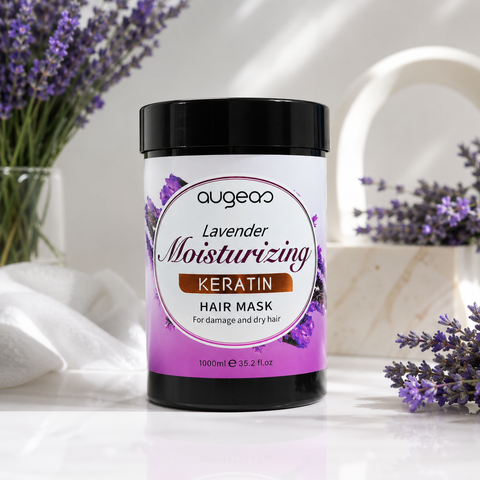Augeas Lavender Moisturizing Keratin Hair Mask 1000ml | She Cosmetics®