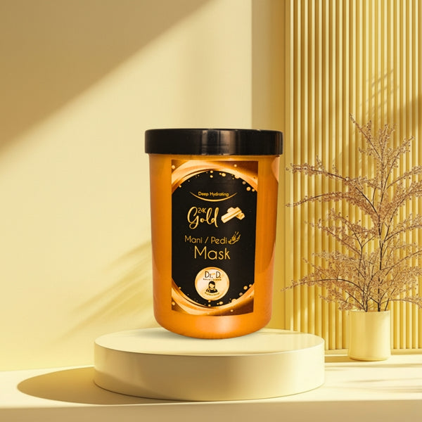 24K Gold Mani Pedi Mask 1000g