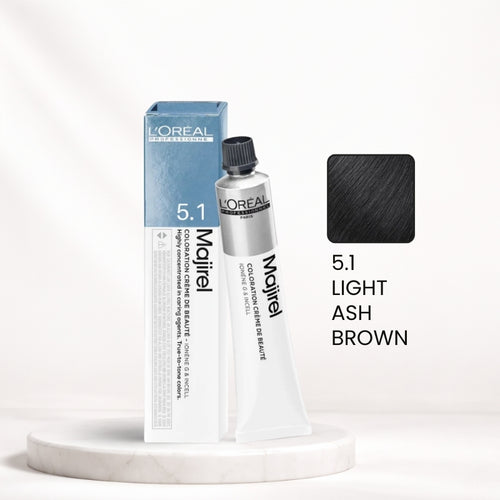 L'Oréal Majirel Color Tube – 5.1 Light Ash Brown