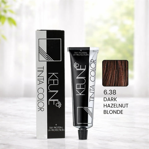 Keune Tinta Color 6.38 Dark Hazelnut Blonde (60ml)
