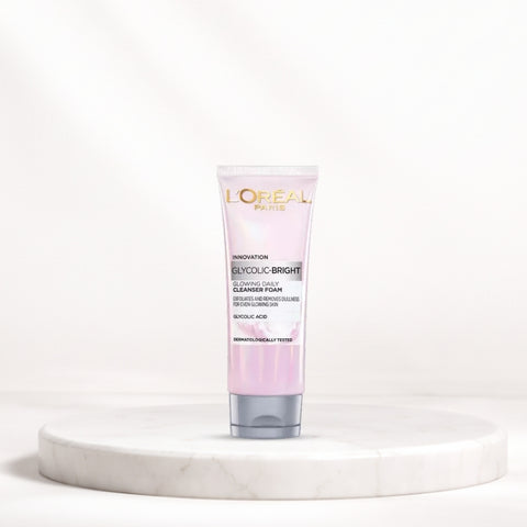 L'Oréal Paris Glycolic Bright Cleanser Foam - 100 ML