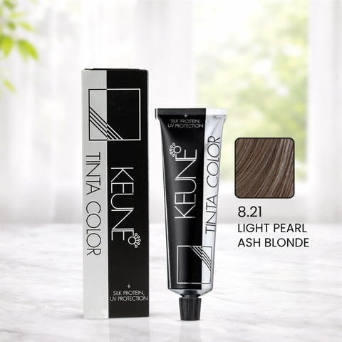 Keune Tinta Color 8.21 Light Pearl Ash Blonde (60ml)