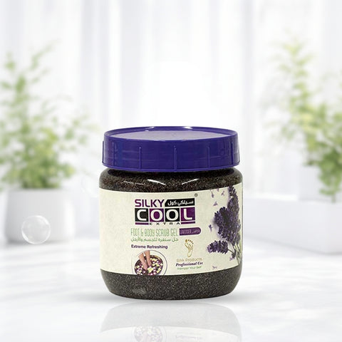 Silky Cool Foot & Body Scrub Gel (Lavender)