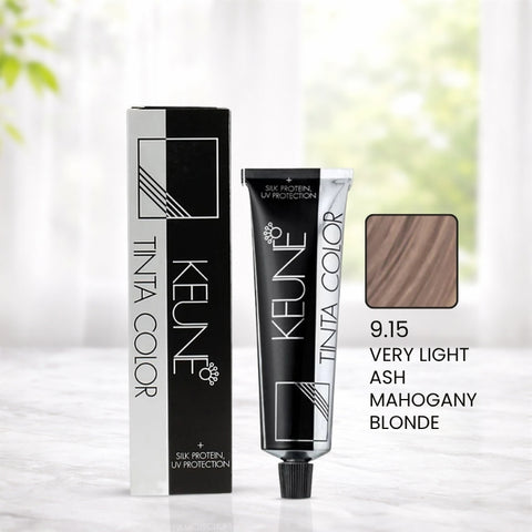 Keune Tinta Color 9.15 Very Light Ash Mahogany Blonde (60ml)
