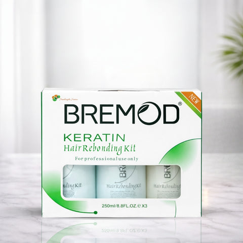 Bremod Keratin Hair Rebonding Kit 250ml