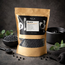 Rice Black Brazilian Wax Beads
