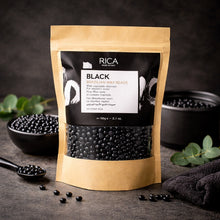 Rice Black Brazilian Wax Beads