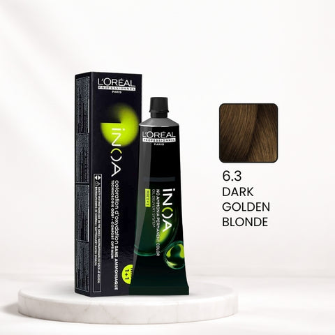 L'Oréal INOA Color Tube – 6.3 Dark Golden Blonde