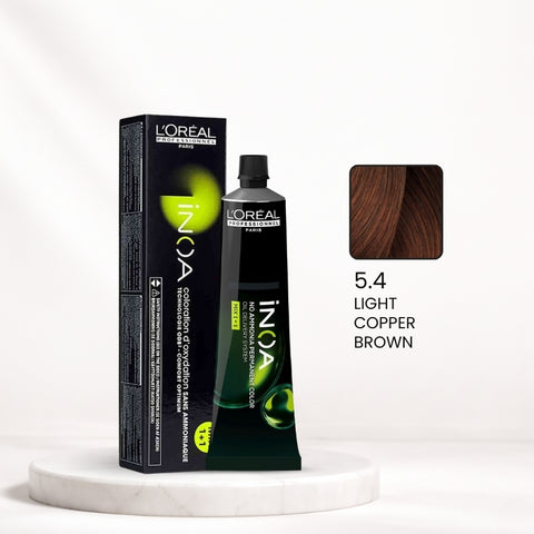 L'Oréal INOA Color Tube – 5.4 Light Copper Brown