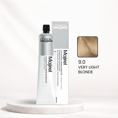 L'Oréal Majirel Color Tube – 9.0 Very Light Blonde
