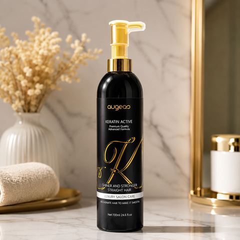 Keratin Active Straight Hair Care | She Cosmetics®