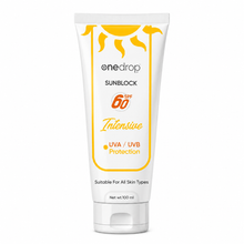 One Drop Sunblock Cream 60spf 100ml