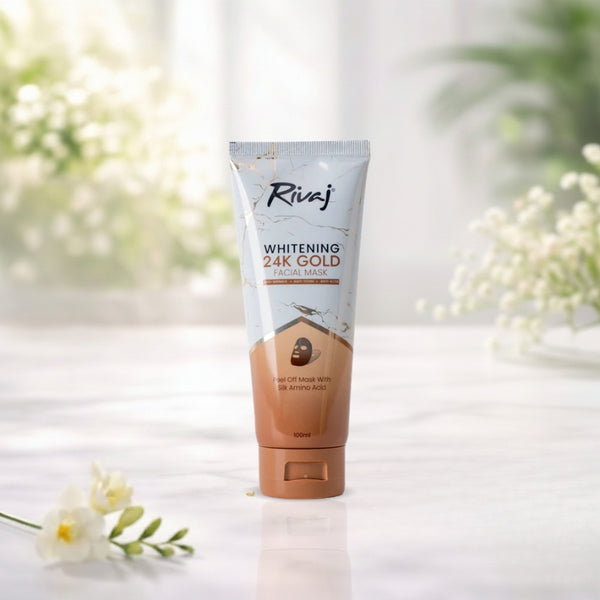 Rivaj Whitening 24K Gold Facial Mask 100ml
