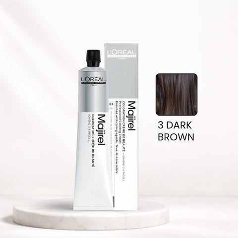 L'Oréal Majirel Color Tube – 3 Dark Brown