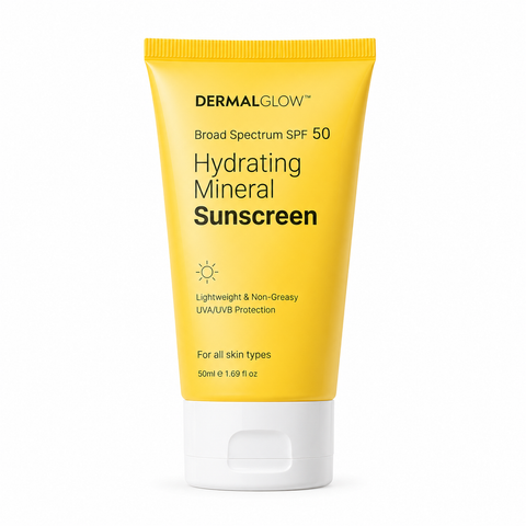 Dermasation Hydrating Mineral Sun Screen SPF 50 120ML