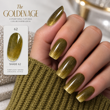 Golden Age Cat Eye Gel Polish Magnetic Shades