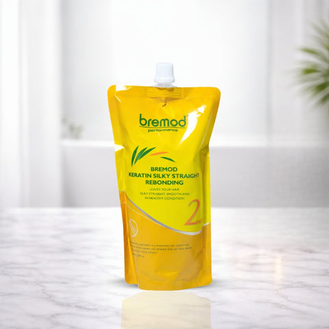 Bremod Keratin Silky Straight Rebonding Step 2