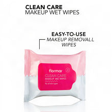 Flormar Clean Care Makeup Wet Wipes All Skin Types