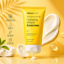 Dermasation Hydrating Mineral Sun Screen SPF 50 120ML