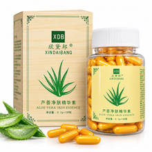 Xindakang Aloe Vera Skin Essence Capsules 100 Count