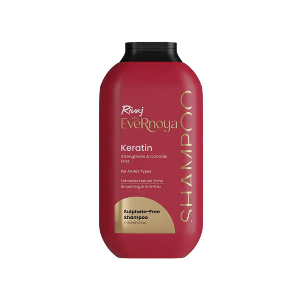 Rivaj Evernoya Keratin Sulphate-Free Shampoo 350ml