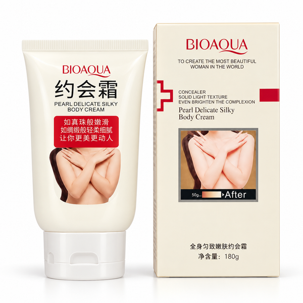 BIOAQUA Pearl Silky Body Cream 180g