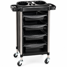Salon Studio Professional Black Salon Trolley