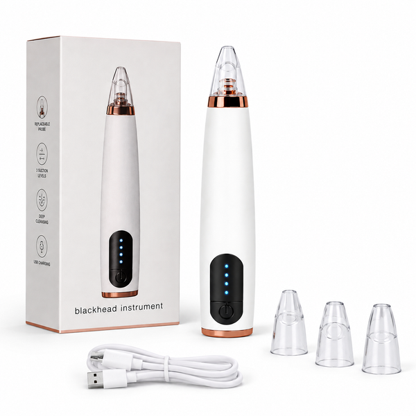 Rechargeable Blackhead Remover Vacuum – Facial Pore Cleaner with Adjustable Suction | She Cosmetics®