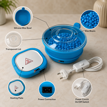 JAWA JW-849 Silicone Wax Warmer Kit 400ml – Wax Heater with 100g Wax Beans | She Cosmetics®