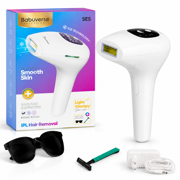 Babyverse SE5 IPL Hair Removal Device with ICE Technology | She Cosmetics®
