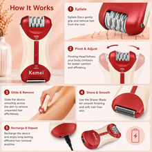 3-in-1 Ladies Epilator & Electric Shaver | She Cosmetics®