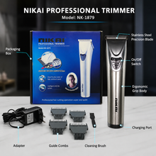 Nikai NK-1879 Professional Hair & Beard Trimmer | She Cosmetics®