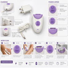 Women’s Electric Epilator Hair Remover | She Cosmetics®
