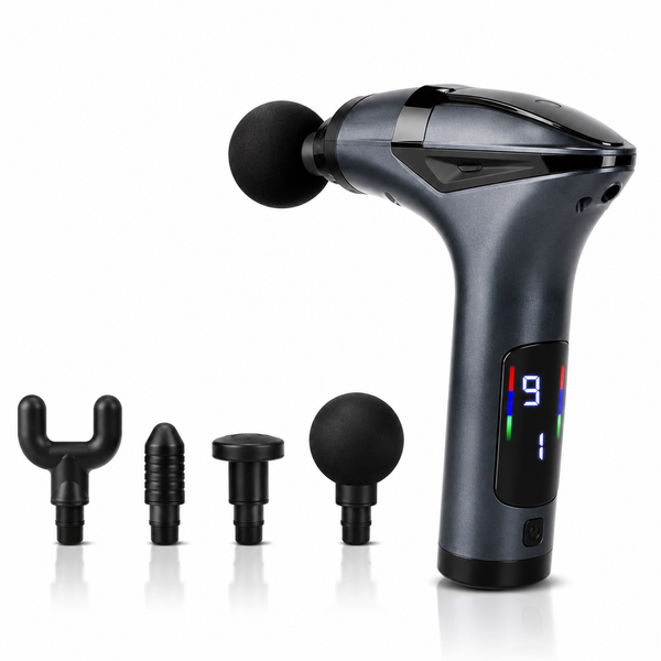 Separable Vibrating Massage Gun with Multiple Massage Heads |She Cosmetics®