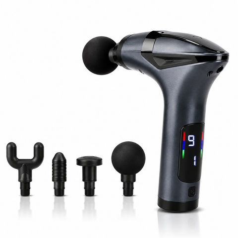 Separable Vibrating Massage Gun with Multiple Massage Heads |She Cosmetics®