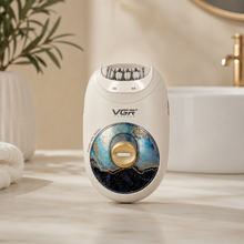 VGR Women’s Electric Epilator with LED Light | She Cosmetics®