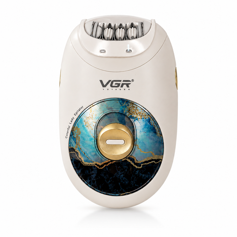 VGR Women’s Electric Epilator with LED Light | She Cosmetics®