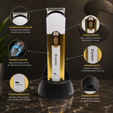 Shinon Professional Hair Clipper with Charging Base | She Cosmetics®