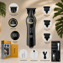 Kemei Professional Hair Trimmer with 3/6/9mm Combs – She Cosmetics®