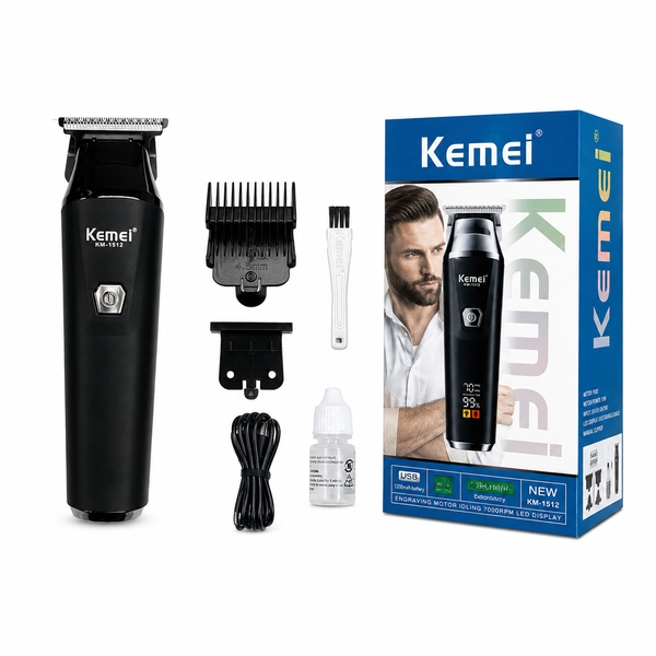 Kemei KM-1512 Professional T-Blade Trimmer – She Cosmetics®