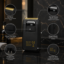 VGR V-353 Professional Electric Foil Shaver – She Cosmetics®