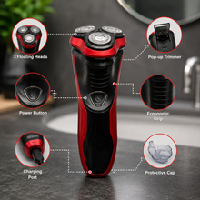 3D Floating Head Electric Shaver | She Cosmetics®